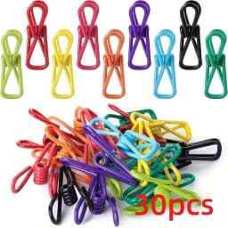 New Mini Bag Sealing Clip Kitchen Storage Food Snack Seal Sealing Bag Clips Portable Sealer Clamp Metal Tool Kitchen Accessories