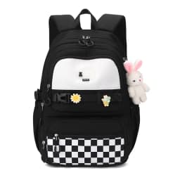 Elementary girl school backpack large capacity ladies fashionable backpacks for middle high school college student bookbag