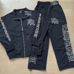 Mixed Emotion Trendy Embroidery Diamond Letter Style Jacket and Pants Casual Pants Mixed Emotion Shorts