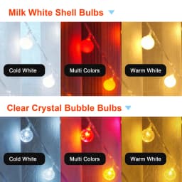 5V 1.5m 3m 6m10m Bubble Ball LED String Fairy Light USB/Battery Powered Warm White/RGB Wedding Christmas Party Home Decoration