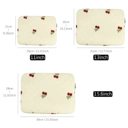 Cute Laptop Case 13 14 15 16 Inch for Macbook Air/Pro Laptop Sleeve Soft Pouch for Xiaomi, Lenovo Girl Notebook Bag Computer Bag