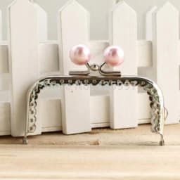 8PCS Super Cute 8.5CM Silver Lace Candy Bead Metal Purse Frame Kiss Clasp Bag accessory