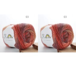 100% Wool Yarn Rainbow Color for Hand Knitting Crochet Plush Thickness Lanas Thread DIY Soft Scarf Shawl Sweater