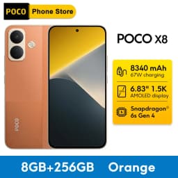 【World Premiere】Global Version POCO X8 5G Smartphone NFC 8340mAh battery 67W HyperCharge 50MP Camera Snapdragon 6s Gen 4
