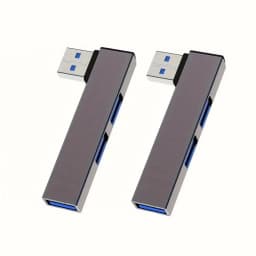 3-Port USB 3.0 Hub, Ultra-Slim Data USB Hub with 2 ft Extended Cable , for MacBook, Mac Pro, Mac mini, iMac, Surface Pro