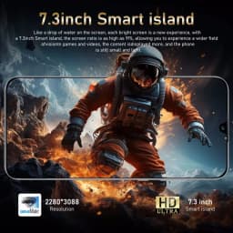 Pova 5 Pro 7.3 Inch Smartphone World Premiere Global Version 6800mAh Battary APP Store Gaming Unlocked Dimensity 9300 120Hz