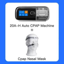 Resoxy 20A Auto CPAP Machine APAP Automatic Pressure Adjustment Sleep Machine with Mask for Anti Snoring Sleep Apnea OSA CSA
