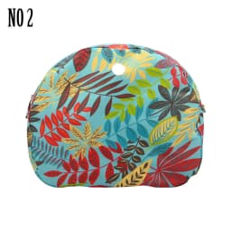 TANQU New Floral Composite Twill Cloth Waterproof Inner Lining Insert Zipper Pocket for O Bag Obag Moon Light for O Moon Light
