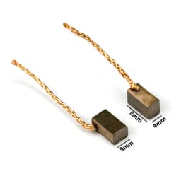10pcs Carbon Brush Car Casement Motor Brush Copper 4x5x8mm Carbon Brushes For Automotive Casement Motors Electric Power Tool