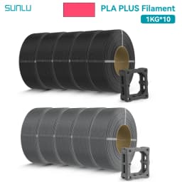 SUNLU 10KG PLA/PLA PLUS Filament 1.75mm 1KG Without Tray 3D Printer Filament for 3D Pen & Refill Filament