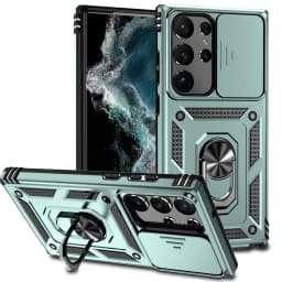 for Samsung Galaxy S23 Ultra 5G Case Slide Camera Lens Military Grade Bumpers Armor Cover for Samsung Galaxy S23+ S23 5G