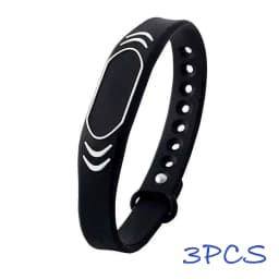 3/5PCS T5577 Rewritable Adjustable Wristband RFID Smart Chip Bracelet 125MHZ Clone ID Token Tag Waterproof Changeable Badge