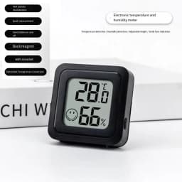 LCD Digital Thermometer Hygrometer Indoor Room Electronic Temperature Humidity Meter Sensor Gauge Weather Station For Home 