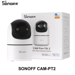 SONOFF CAM Pan-Tilt 2 Smart Indoor Home Security Camera Night Vision 360° Panoramic Human Detection & Motion Detection via Alexa