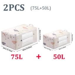 Big Capacity Storage Bag 4/2/1PCS Quilt Clothes Moisture Dust Proof Organizer Duvet Blanket Sorting Bags Luggage Bag