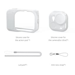 For Insta360 GO Ultra Silicone Case for Insta 360 Ultra Action Camera Protective Cover With Lens Protection Film Accessories