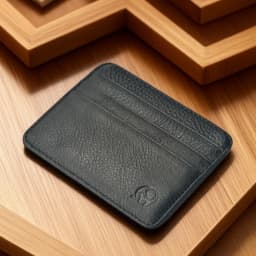 Mini Travel PU Leather Card Holder Wallet Lizard Pattern ID Window Case for Men Women Compact Wallet Organizer