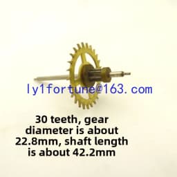 Suitable for Mechanical Seat/Wall Clock Desk Clock Floor Bell Gear Accessories Horse Wheel Escapement Wheel