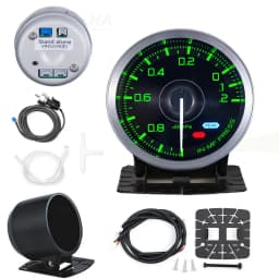 HA 60mm Auto Gauge Standalone Meter 7Color Def I Advance A1 Oil Pressure Turbo Boost EGT Exhaust Temp Tachometer Water Oil Temp