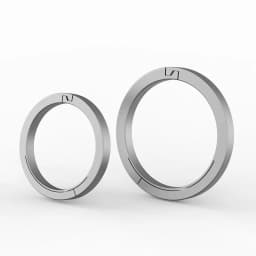 Titanium Alloy Quick Release Keychain Ring Buckle Waist Belt Buckle Quick Hanging Buckle Keyring Outdoor Tool EDC