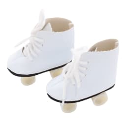 8CM Doll Roller Skates For 18-inch American Dolls Lace-up Cute Roller Skates Boots Shoes For 43cm Baby Newborn&OG,DIY Girl Dolls