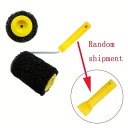 1pc 4-Inch Drywall Texture Roller Brus With Home DIY Painting Tool Durable Plastic Roller Brush For Smooth Ceiling Wall Surfaces