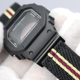 22mm Metal Watch Adapter For Casio G-SHOCK dw5600 dw6900 Watchband Connector Black Silver Refit Connector Accessories