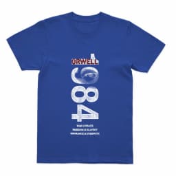 Coolmind U0014-T2 1984 Graphic Print Men T Shirt O-Neck Loose Tshirt Men 100% Cotton Tee Shirts