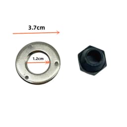 4 Pieces Cement Stucco Sprayer Nozzles Accs Plastering Tool Replacements W/Gaskets Needles Set Plaster Sprayer 10mm for Ceilings