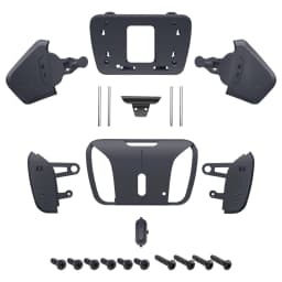 eXtremeRate Replacement Redesigned K1 K2 K3 K4 Back Buttons Housing Shell for ps5 Controller, RISE4 Remap Kit - 19 colors