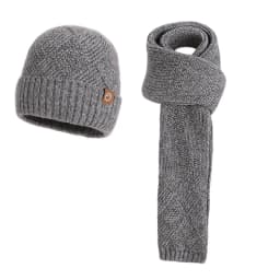 3pcWinter Knitted Hat Scarf Gloves Set for Women Men Cold Proof Ear Protection Scarf Warm Skullies Beanie Outdoor Cycling Skiing