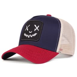 Unisex Personality Embroidery Baseball Net Caps Spring and Summer Outdoor Adjustable Casual Hats Sunscreen Hat Sports Golf Cap