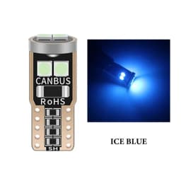10PCS T10 W5W 3030 6smd Super Bright LED Car Parking Lights WY5W Auto Wedge Turn Side Bulbs Canbus No Error