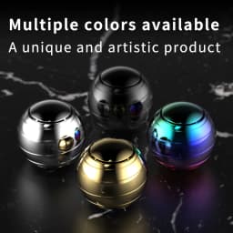 EDC Finger Decompression Metal Desktop Gyroscope Finger Stress-Relieving Toy Stress Relief Visual Fidget Spinner Children's Gift