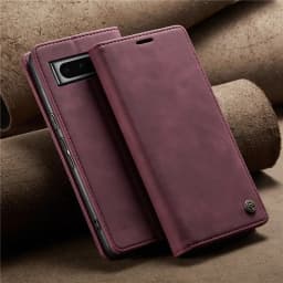 CaseMe High Quality Retro Magnetic Flip Leather Case for Google Pixel 9 Pro XL 7 6 Pro Wallet Card Cover Pixel 8A 7A Phone Coque