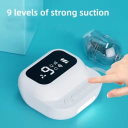 Electric Nose Cleaner with Music and Soft Glow Powerful Electric Nasal Aspirator Rechargeable Vacuum for Infants Nasal Aspirator