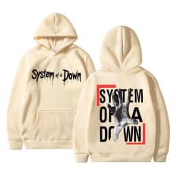System of A Down Double Sided Print Hoodie Men Women Rock Vintage Fleece Sweatshirt Men's 90s Alternative Metal Merch Pullover