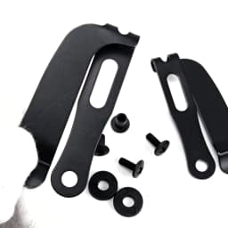 1piece Stainless Steel KYDEX IWB HOLSTER CLIPS K Sheath Waist Clip Accessories Knife Scabbard Back Clip KYDEX Carrying Belt Clip