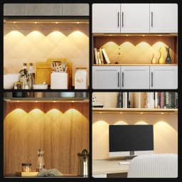 LED Night Light USB Motion Sensor Wireless Ultra Thin LED Wine cooler Light For Kitchen Cabinet Bedroom Wardrobe Indoor Lighting