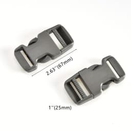4pcs Buckle Quick Side Release Buckles Clips Snaps Heavy Duty Plastic Replacement for Nylon Webbing Straps Backpack