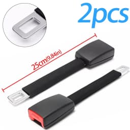 Cross-border Hot Car Seat Belt Extender Joint Thickening Fixer Lengthening Buckle Seat Belt Accessories Straight Insert Buckle
