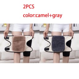 1/2/3PCS Thickened Warm Knee Sleeves Winter Adjustable Cold Proof Daily Use Knee Pads Two Layer Thermal Jogging Knee Protector