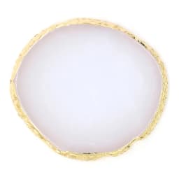 1PC Round Resin Agate Stone Nail Art Palette False Nail Tips Mixing Color Drawing Pallet Gel Polish Display Shelf Manicure Tool