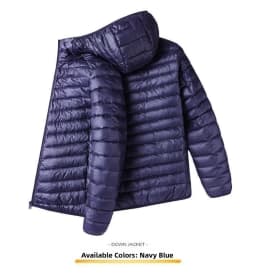 Lightweight Short down Cotton Jacket Men's Casual Style Warmth Youth Popular Loose Fit No Brand 2025 New Arrival out of Season
