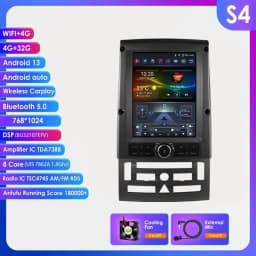 9.7inch Android Car Radio For Peugeot 407 2004-2011 Intelligent Stereo Multimedia Player GPS Autoradio Carplay 4G Headunit RDS