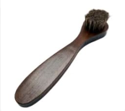 1PC Handle Dashboard Details Polishing And Cleaning Brush Horse Hair Wood Brush Leather Shoe Care And Cleaning Shoe Brush