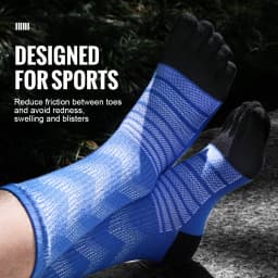 WRELS 1/3 Pairs Merino Wool Thermal Socks Men Moisture Wicking Thicken Warm Ski Hiking Cushioning Compression Sports Toe Socks