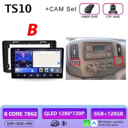 Android 16 Radio For Nissan NV200 M20 2009-2018 Car Intelligent System 2din GPS Stereo Carplay Head Unit Multimedia Video Player