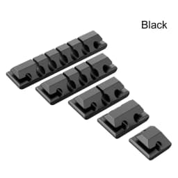 Silicone USB Cable Organizer Clips in Car Home Office Desktop Tidy Management Wire Cord Holder Cable Winder For Mouse Keyboard