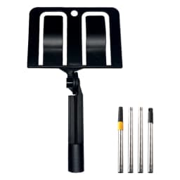 Convenient Angle Sprayer Paint Shield Holder Support Stand Set with Adjustable Positions For DIYer And Professional Use D2RD